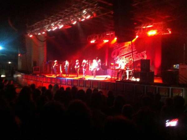 Pompano Beach Amphitheater, section: A, row: 7, seat: 7