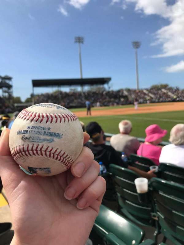 LECOM Park, section: Box 18, row: 4, seat: 5
