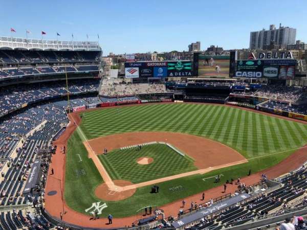 Yankee Stadium, section: 419, row: A, seat: 4