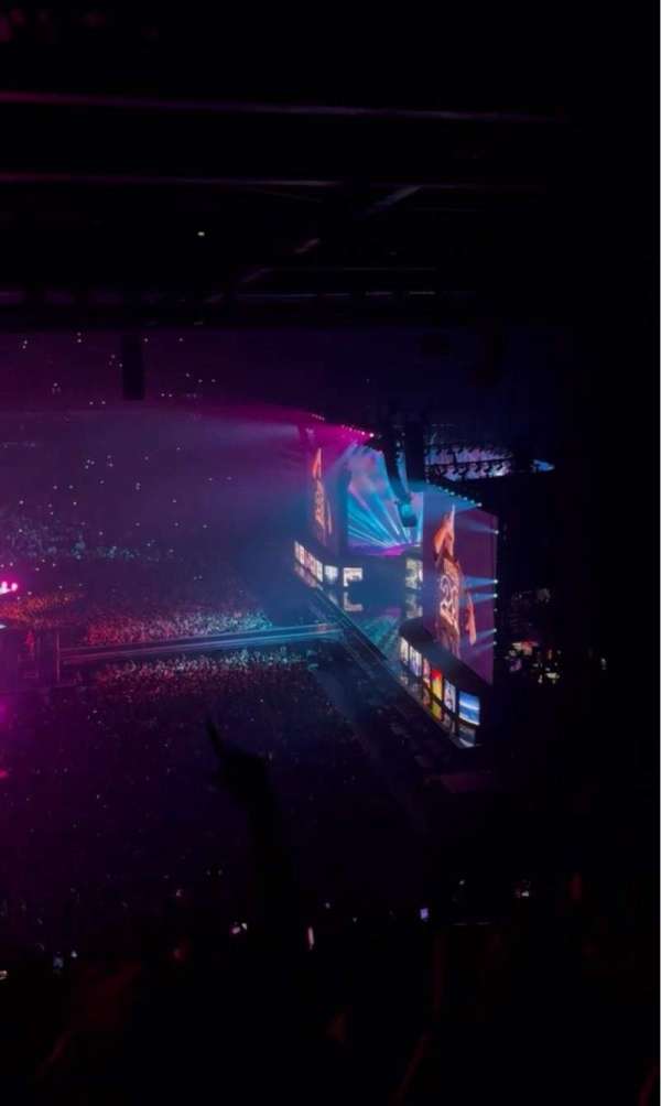 Paris La Défense Arena, section: 419, row: 62, seat: 20