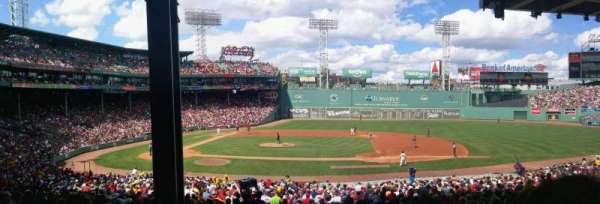 Fenway Park, section: grandstand 15, row: 8, seat: 22