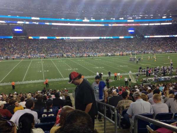 Gillette Stadium, section: 113, row: 27, seat: 1