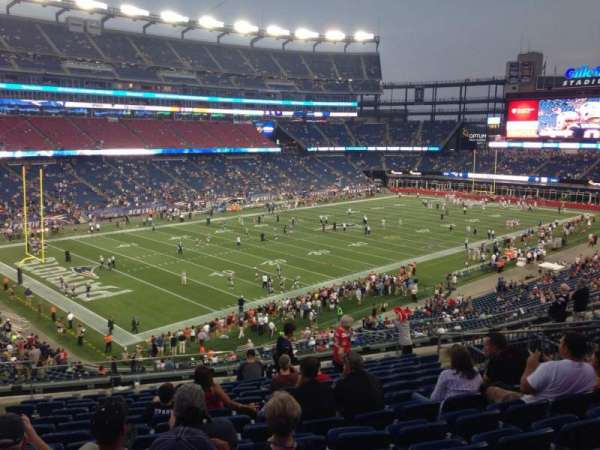 Gillette Stadium, section: 237, row: 14, seat: 14
