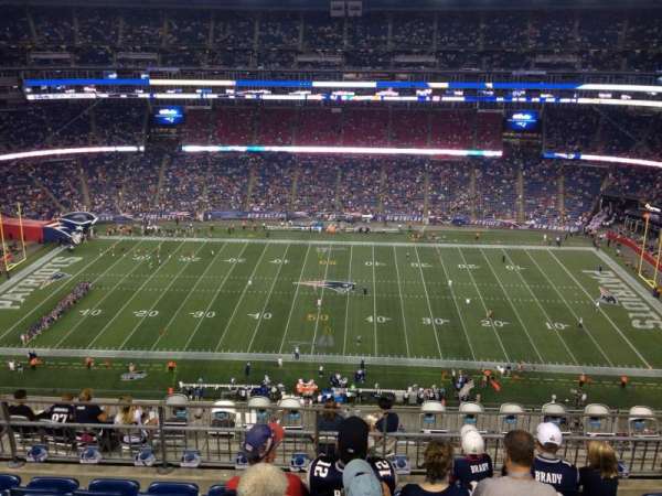 Gillette Stadium, section: 331, row: 13, seat: 13