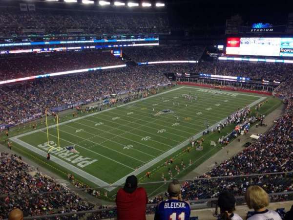 Gillette Stadium, section: 340, row: 5, seat: 16