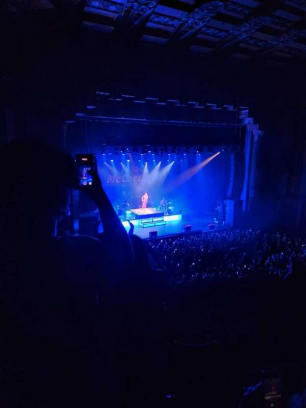 The Wiltern, section: Loge L, row: EE, seat: 7