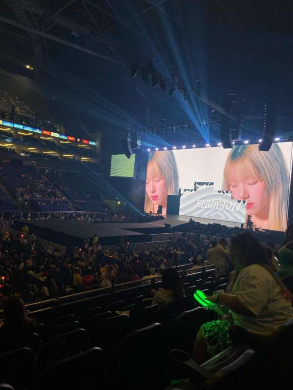 The O2, London, section: 111, row: N, seat: 324