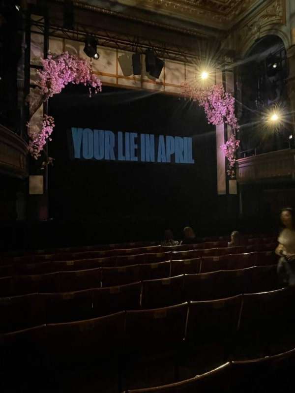 Harold Pinter Theatre, section: Stalls, row: K, seat: 16