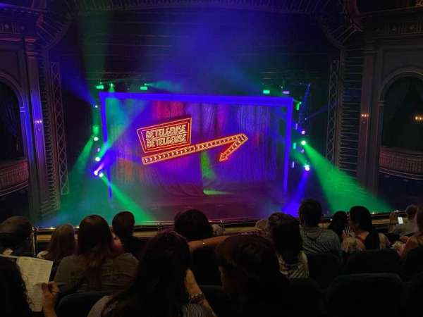 CAA Theatre, section: Mezzanine C, row: E, seat: 124