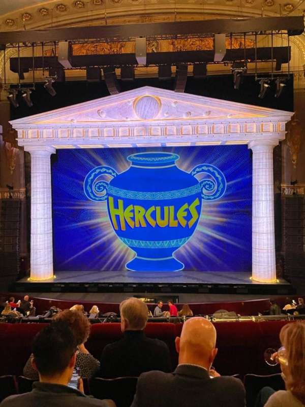 Theatre Royal Drury Lane, section: Royal Circle, row: D, seat: 24