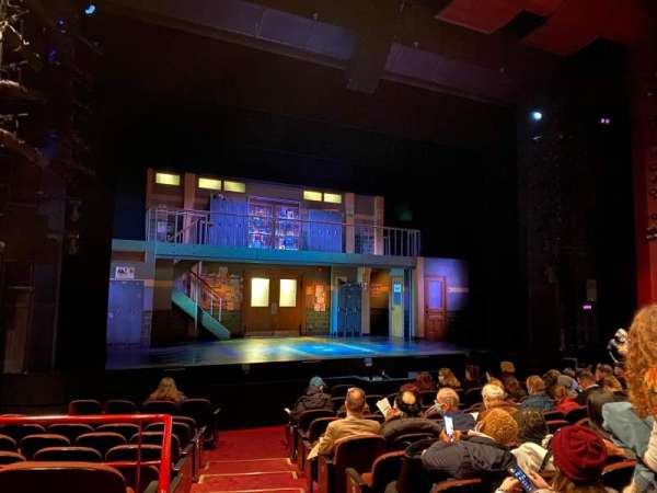 Stage 42, section: Orchestra L, row: K, seat: 1