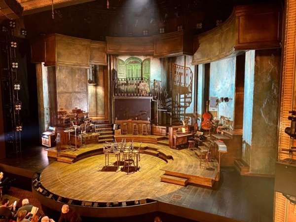 Walter Kerr Theatre, section: Mezzanine R, row: A, seat: 6