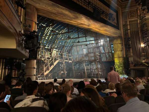 Nederlander Theatre, section: Orchestra L, row: J, seat: 17