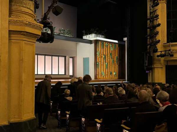 Hudson Theatre, section: Orchestra L, row: N, seat: 13