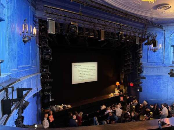 Hayes Theater, section: Mezzanine L, row: B, seat: 13