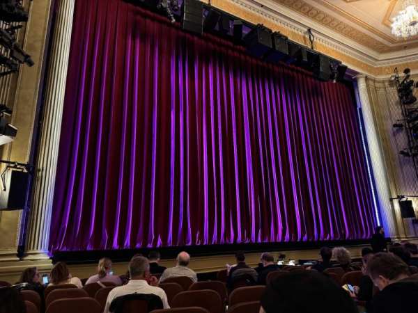 Music Box Theatre, section: Orchestra L, row: J, seat: 9
