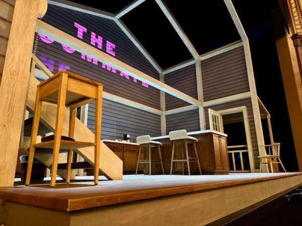 Booth Theatre, section: Orchestra L, row: BB, seat: 7