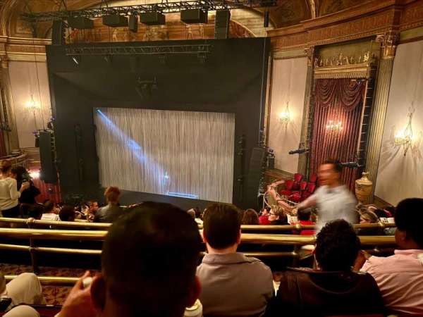 St. James Theatre, section: Mezzanine R, row: L, seat: 20