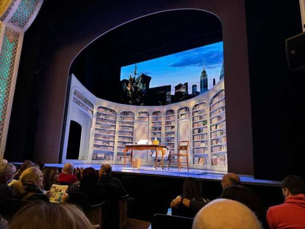 James Earl Jones Theatre, section: Orchestra R, row: D, seat: 4