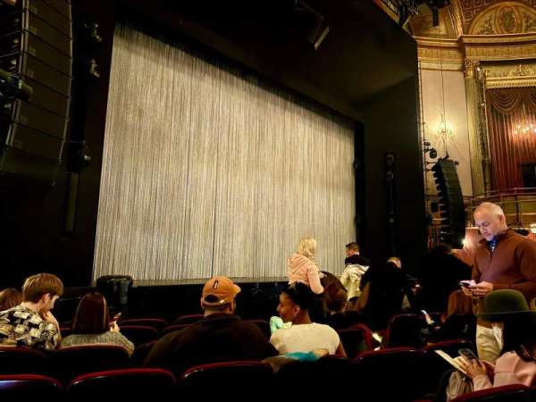 St. James Theatre, section: Orchestra L, row: H, seat: 13
