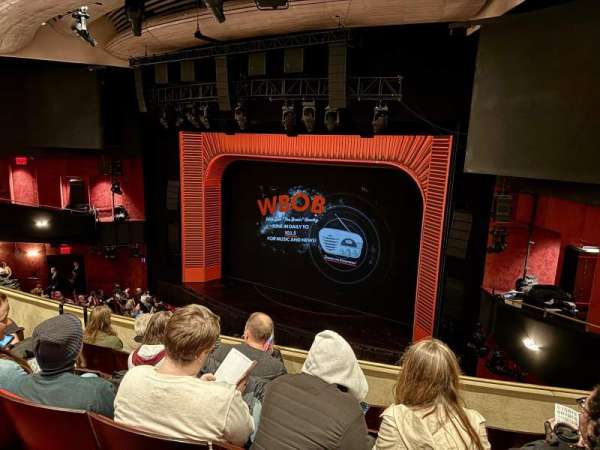 Marquis Theatre, section: Mezzanine R, row: E, seat: 18