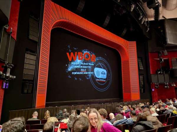 Marquis Theatre, section: Orchestra L, row: J, seat: 13