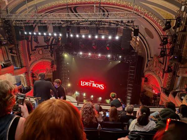 Palace Theatre, Broadway, section: Balcony R, row: F, seat: 10
