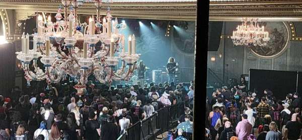 McMenamins Crystal Ballroom, section: balcony, row: B, seat: 18