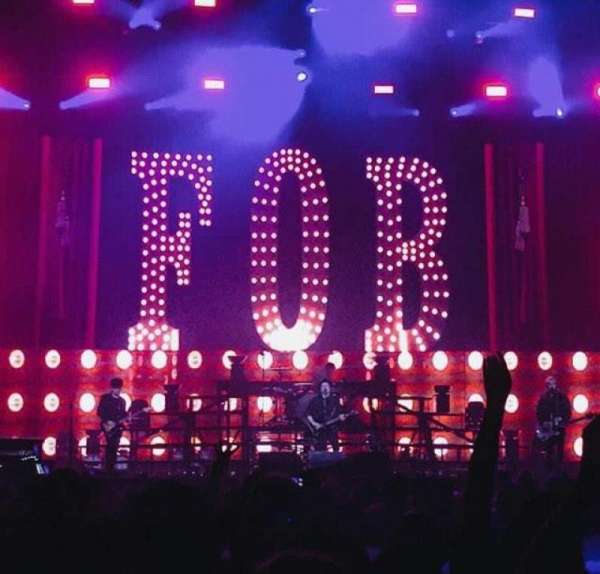 Intrust Bank Arena, section: Floor 3, row: V, seat: 5