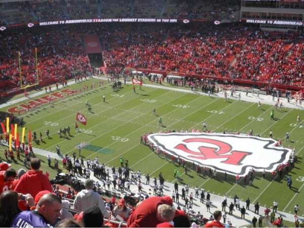 Arrowhead Stadium, section: 344, row: 29, seat: 19