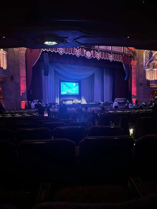 Fox Theatre, Atlanta, section: Orchestra L, row: BB, seat: 7