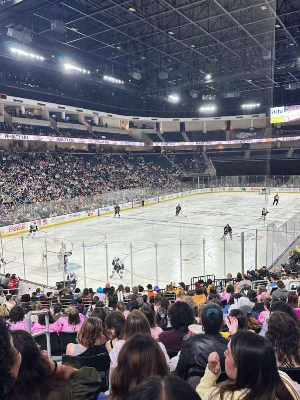 Gas South Arena, section: 101, row: S, seat: 14