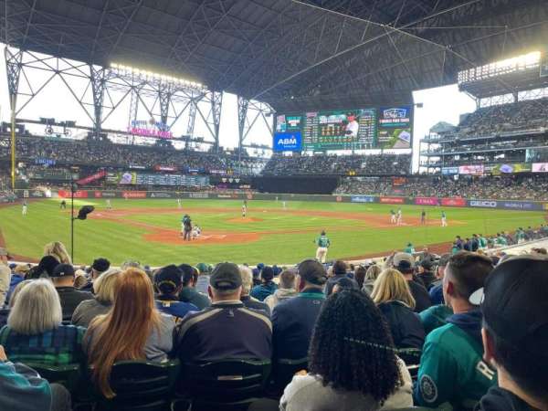 T-Mobile Park, section: 128, row: 17, seat: 8