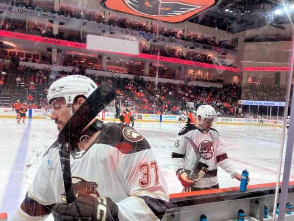 PPL Center, section: 105, row: 3, seat: 14