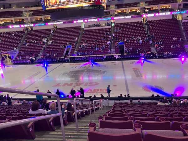 Giant Center, section: 108C, row: T, seat: 10