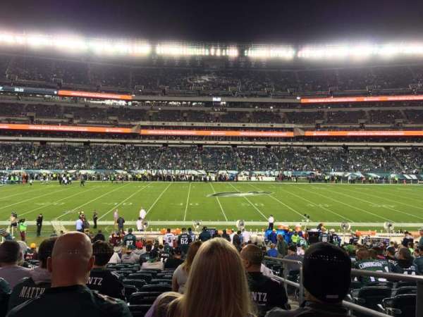 Lincoln Financial Field, section: 119