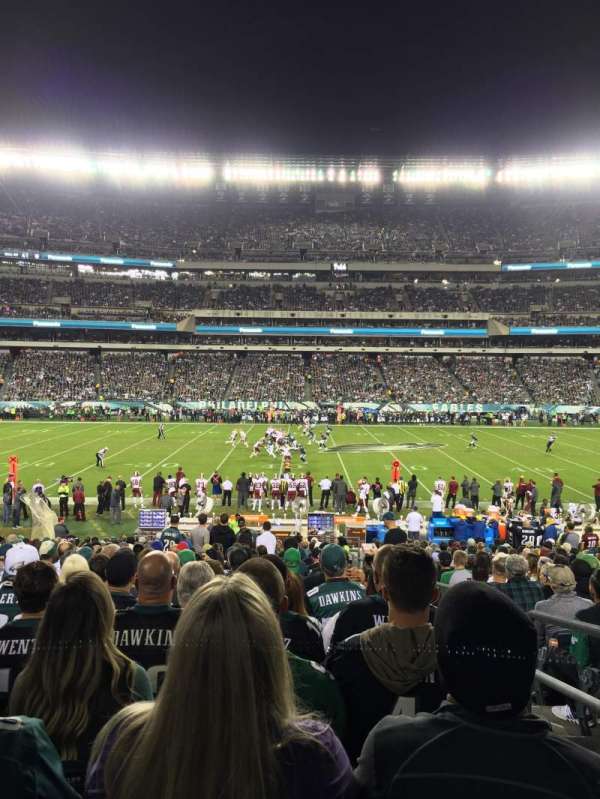 Lincoln Financial Field, section: 119