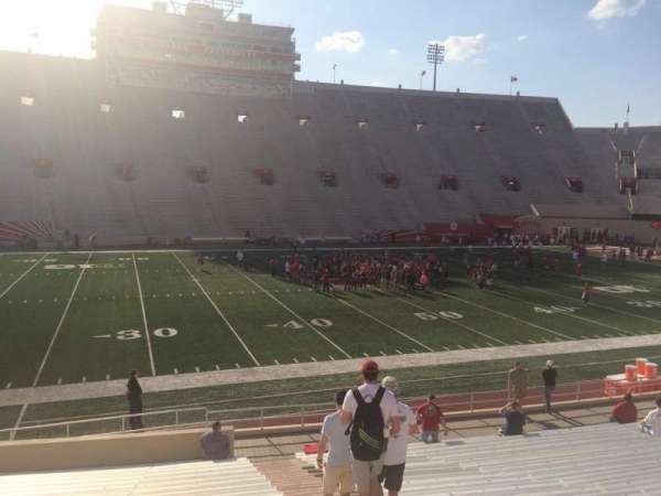 Memorial Stadium, Indiana, section: 27, row: 24, seat: 103
