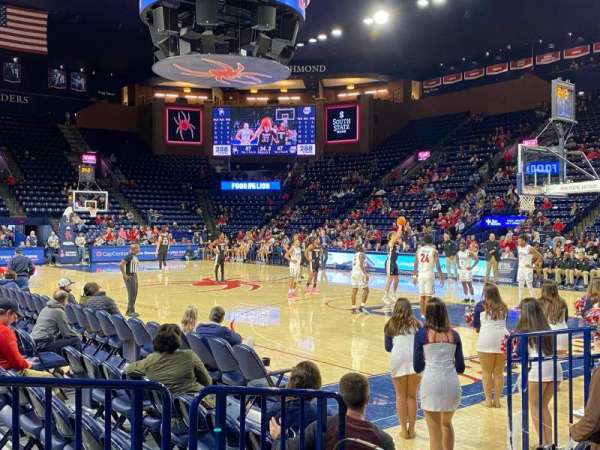 Robins Center, section: 14, row: A, seat: 1