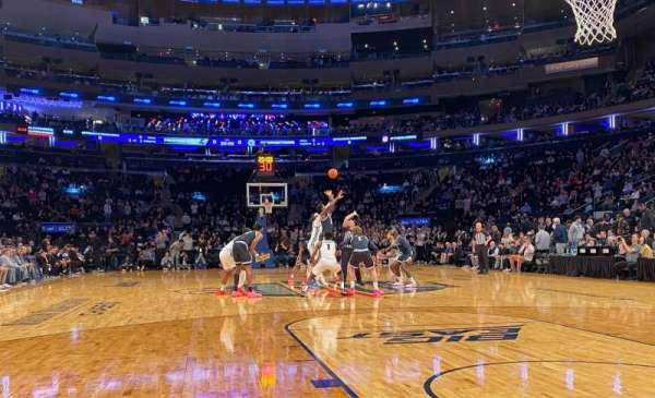 Madison Square Garden, section: 8, row: AA, seat: 11