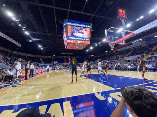 MassMutual Center, section: Flr 61, row: A, seat: 4