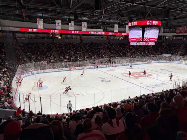 Agganis Arena, section: 105, row: Q, seat: 16