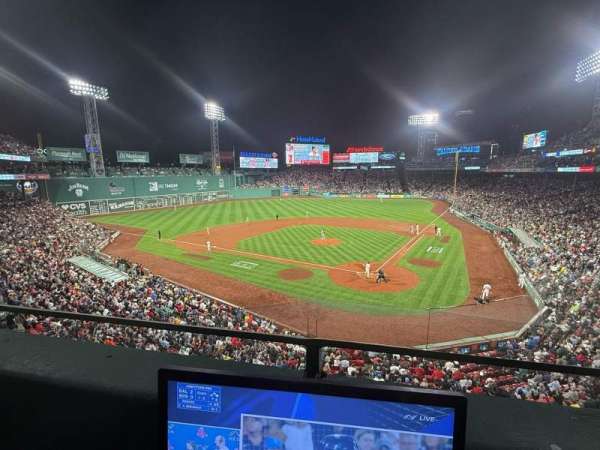Fenway Park, section: DTC 6, row: 1, seat: 7