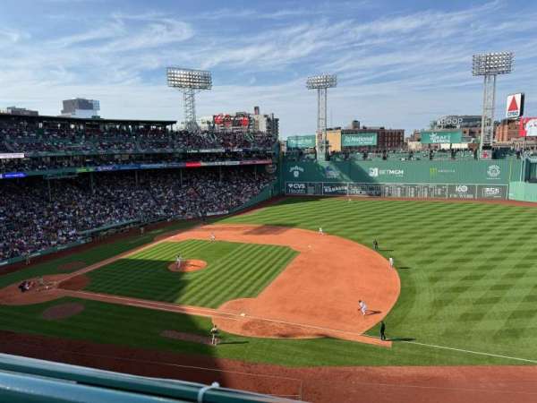 Fenway Park, section: Pavilion Club 9, row: 1, seat: 3