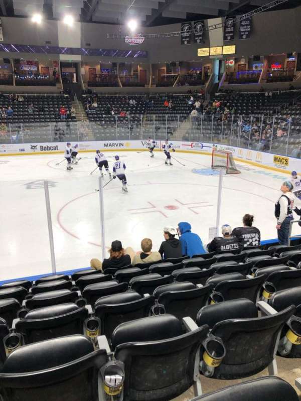 Scheels Arena, section: 116, row: G, seat: 8