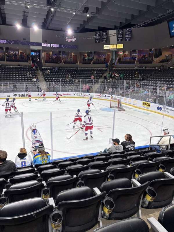 Scheels Arena, section: 116, row: G, seat: 8