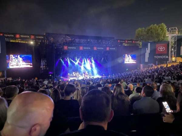 Pacific Amphitheatre, section: 5, row: L, seat: 10