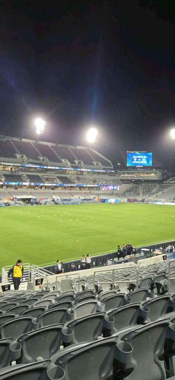 Snapdragon Stadium, section: 111, row: 17, seat: 7