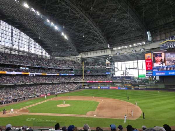 American Family Field, section: 212, row: 8, seat: 3