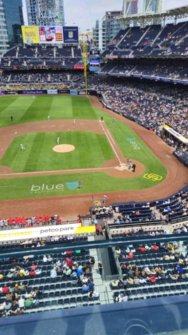 Petco Park, section: 310, row: 1, seat: 5